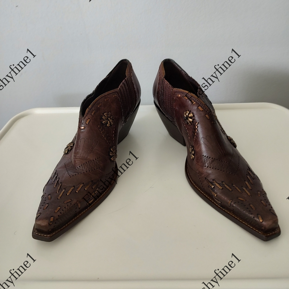 BCBGirls Western Ankle Boots size 10
